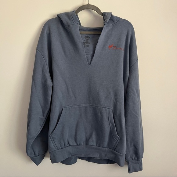 Ford Bronco Blue Graphic Sweatshirt Hoodie-Size XL - Picture 1 of 4